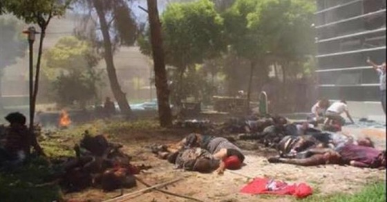 العربي الأوروبي لحقوق الإنسان يدين تفجيرات مدينة سروج “برسوس” الواقعة على الحدود التركية السورية