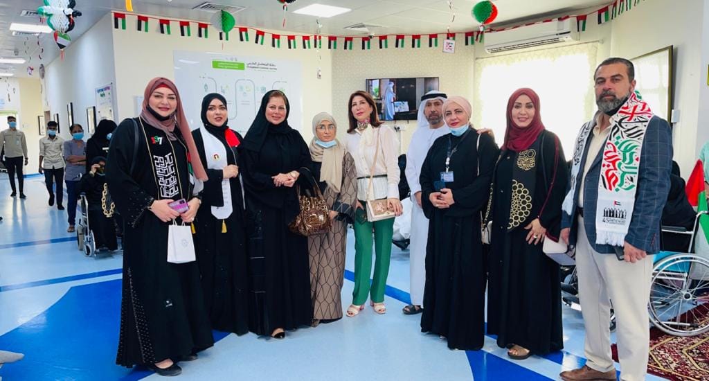 المركز العربي الأوروبي يشارك رواد مركز سعادة كبار المواطنين احتفالات  العام الخمسين لتأسيس الاتحاد