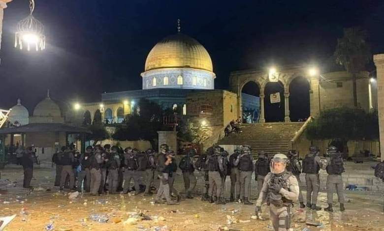 المركز العربي الأوروبي يدين الممارسات قوات الاحتلال الإسرائيلية في المسجد الأقصى