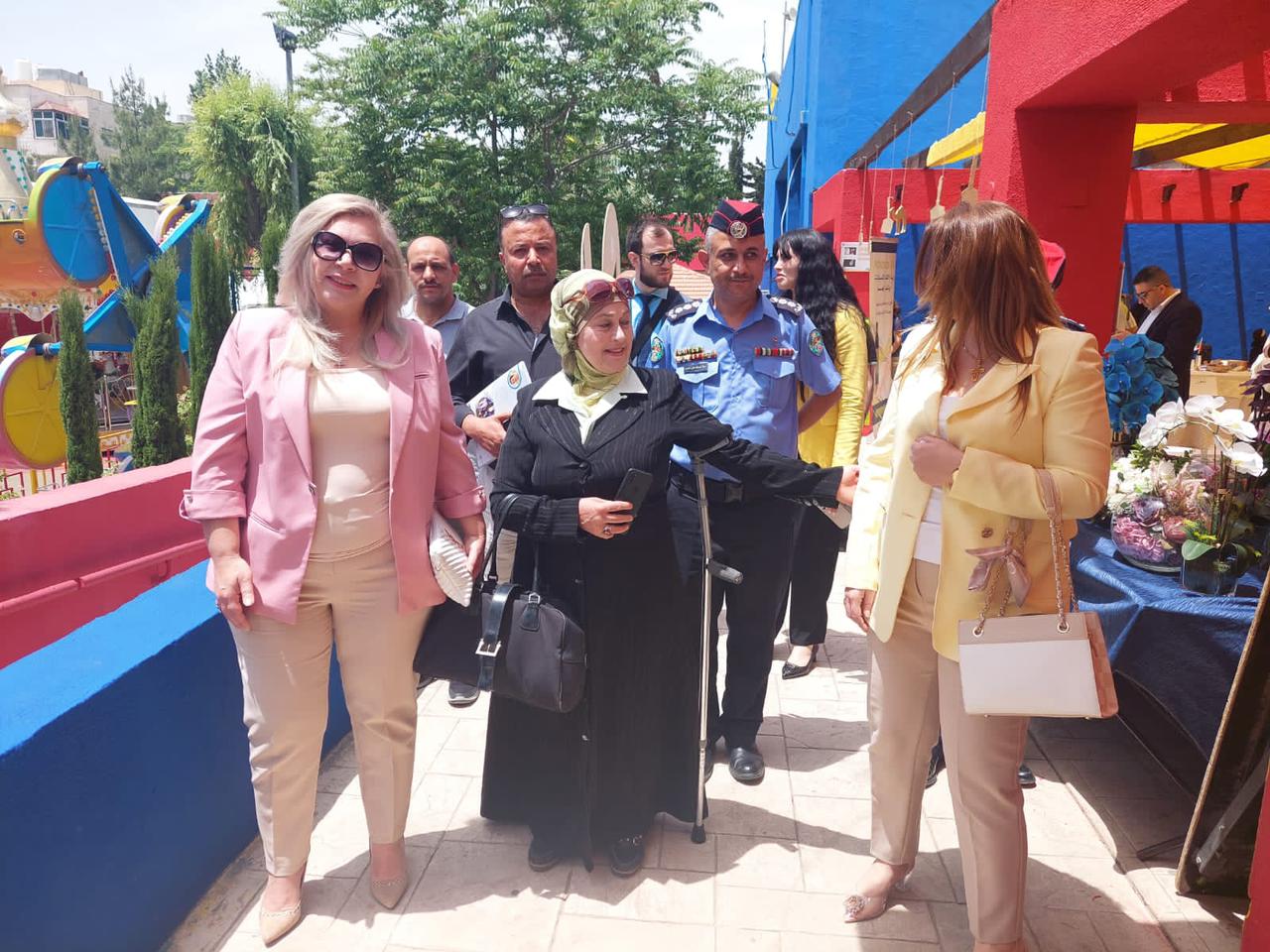 فرع المركز العربي الاوروبي في الاردن يشارك باحتفالات الاستقلال بمركز هيا الثقافي