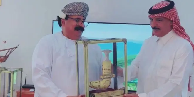 ممثل المركز العربي الأوروبي يستقبل السفير السعودي في سلطنة عمان ورواد الأعمال التطوعية