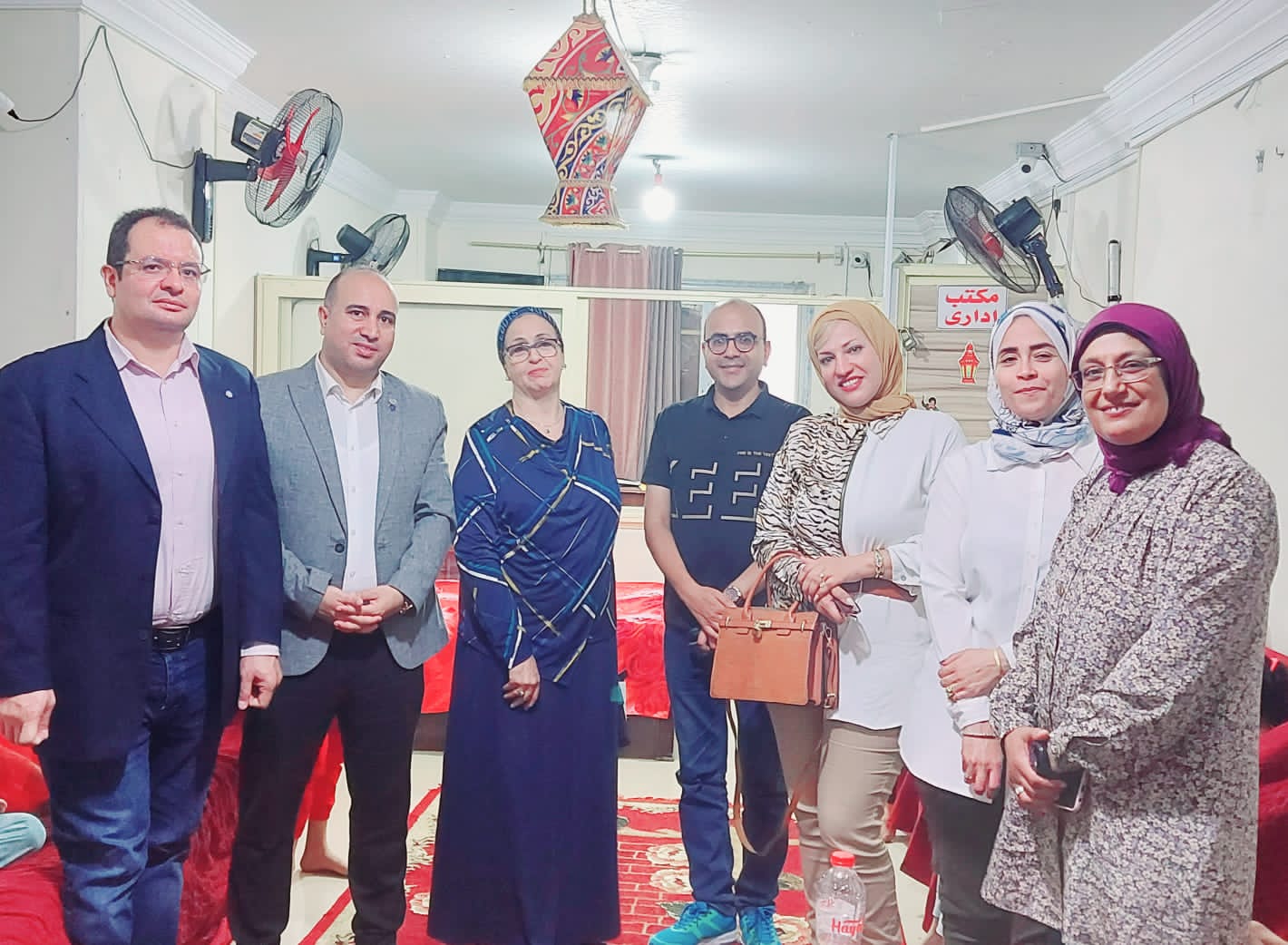 ممثلي المركز العربي الأوروبي ينظمون زيارة لدار أيتام زمزم بالإسكندرية.