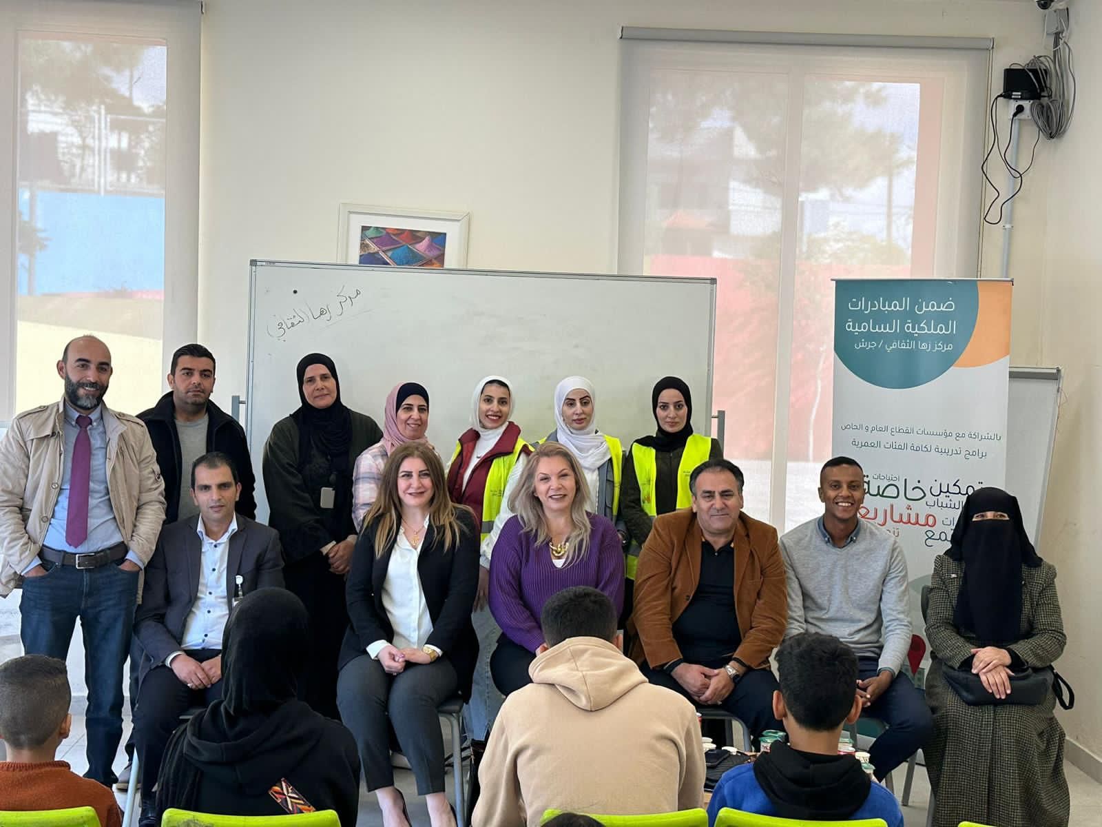 فرع المركز العربي الأوروبي في الاردن يشارك في تنظيم فعالية الشتاء والتضامن مع أطفال فلسطين .