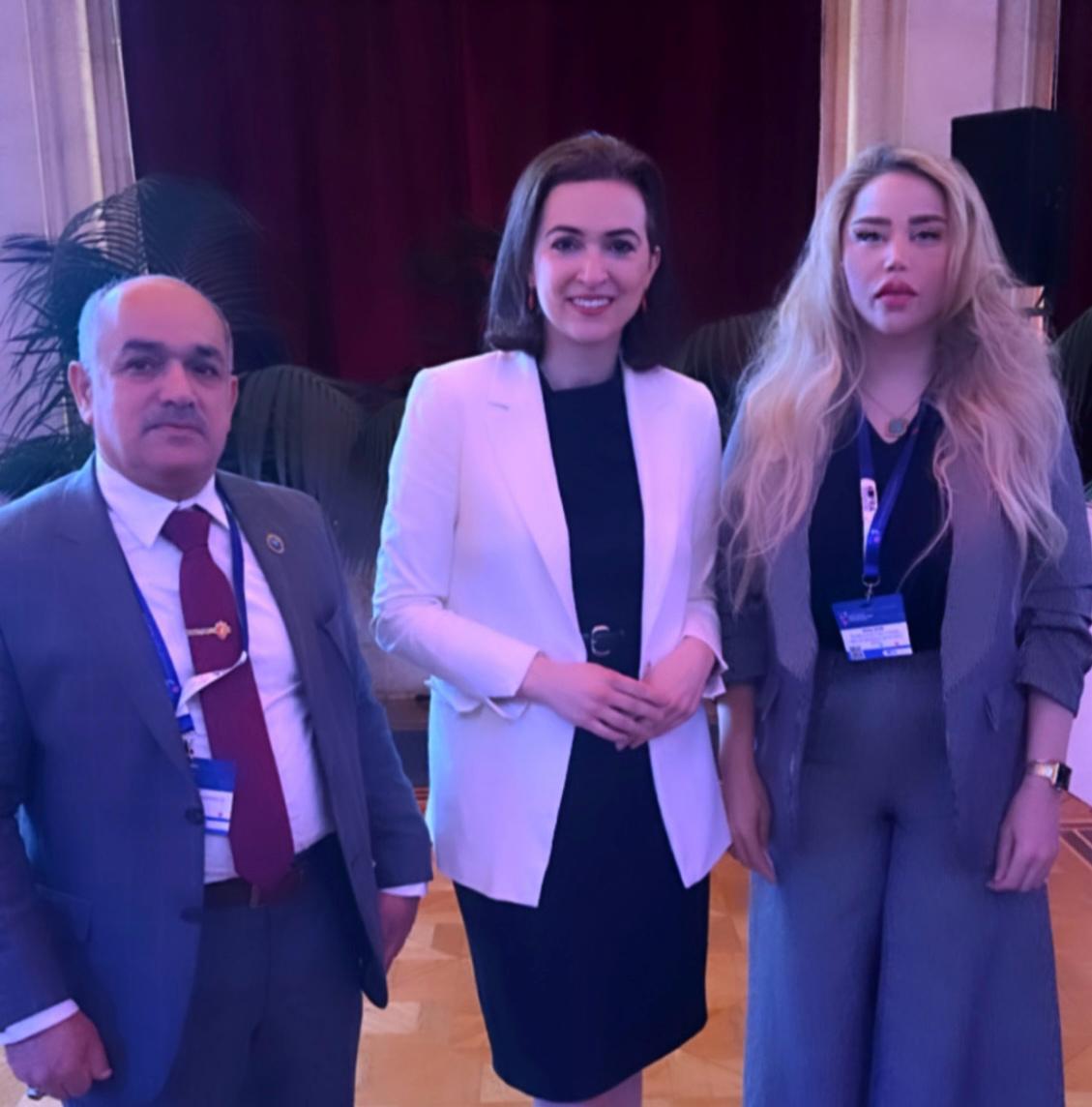ممثلي المركز العربي الاوروبي يلتقون بوزيرة العدل النمساوية
