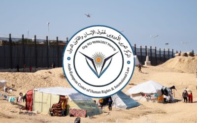 المركز العربي الأوروبي يدين تصريحات ترامب ويرفض الضغط على مصر والأردن لقبول تهجير الفلسطينيين