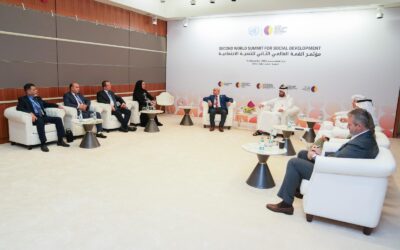 لقاء المركز العربي الأوروبي مع اللجنة الوطنية لحقوق الإنسان في قطر لبحث التعاون المشترك