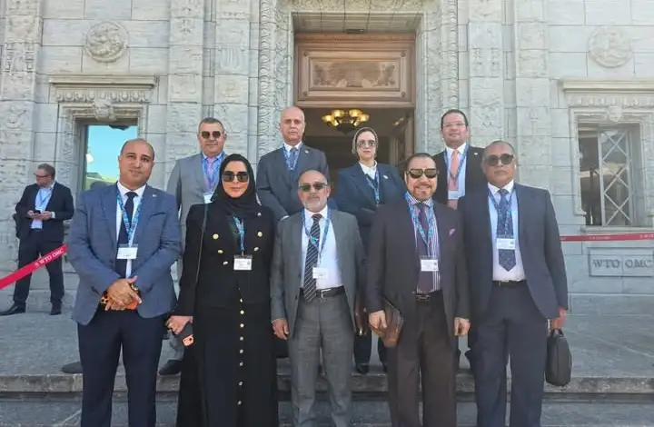 وفد المركز العربي الأوروبي يشارك في المنتدى العام لمنظمة التجارة العالمية ٢٠٢٦ بجنيف